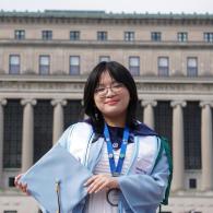 This is from my graduation photoshoot at Columbia University!