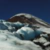 Glaciers and the summit