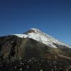 Volcanic rock and ash