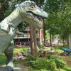This dinosaur looks fierce