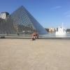 Beautiful day at the Louvre