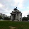 The Wellington Arch was originally meant as an entrance for Buckingham Palace