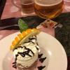A delicious dessert I ate during a work event in Budapest!