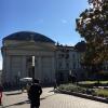 This is a church right next to the metro station of the main square, Deak Ferenc, in Budapest