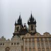 The Old Town Bridge Tower in Prague! The black spires are a beautiful sight. 