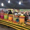 Icy drinks ready to be enjoyed at pasar malam
