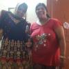 Aunty (Bittu's mom) and Didi (Shilpa) the morning of the party