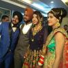 Everyone looked incredible. On either side of Bittu and Shilpa is Bittu's sister and her husband