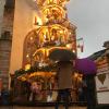 Christmas decoration in the Basel market 