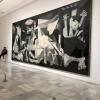 It is an incredible feeling to have the access to see a Picasso painting on a Monday evening. This is "Guernica", one of his most famous works. The painting depicts the tragedies of war. 