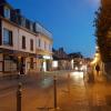 The town is just as beautiful at night