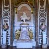 A bust of King Louis XIV, who was also known as The Sun King....during his reign, he moved the royal residence to Versailles and expanded the palace complex