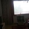 Our living room, complete with TV and couch