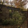 Abandoned building in a park
