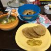 My host mom made puri (poo-r-ee) and potato masala for me and Gillian to start off Pongal with a yummy meal