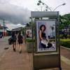 I found some cool billboards with Afro-Colombian models along the sidewalk in Quibdó