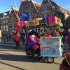 Colorful parade float 