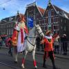 Sinterklaas arrived on his white horse!