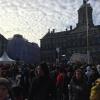 Large celebration in Dam Square