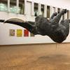 We visited a modern art museum which showcased this crazy elephant piece