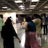 One of my labmates (middle) teaching others how to dance the garba.