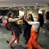 The Dandiya Raas is another type of dance performed during Navratri- in it you dance with sticks.
