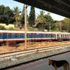 On my first journey I went to Trivandrum, in the neighboring state of Kerala. My journey started at this train station.