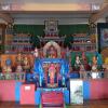 This beautiful altar inside the Creation Temple was hand-carved and hand-painted