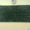 The chalkboard in my classroom. Can you read what it says?