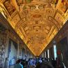 The gallery walkway to the Sistine Chapel, which originally connected the Papal Palace to Sistine Chapel