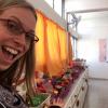 The English teacher uses these toys in her lessons with the first through sixth graders!