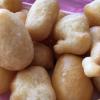 And no Christmas bazaar would be complete without tasty treats for sale. I bought these freshly fried honey balls, called loukoumades, some to savor right away, some to save for my family!