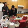 And no family Christmas luncheon would be complete without a dessert or two--or a table full!