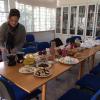 Our principal even provided a "feast" of Christmas treats, complete with chocolate fondue, for teachers at school. Talk about tasty!