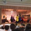 The theater also held the annual Christmas pageant...