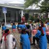 Before any festivities started, the Bunun teacher at my school taught all of the students the significance of the millet harvest in their culture. 