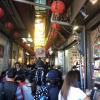 The Jiufen old street is a set of narrow alleyways filled with unique shops and traditional Taiwanese cafes