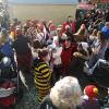 I spy a bumblebee, a giraffe, a ladybug, a pirate... what other costumes can you see?
