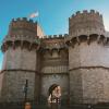 "Torres de Serano" is the old gate into the city of Valencia; it is considered the largest remaining Gothic gateway in Europe
