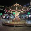 There are also carnival rides, like this swing