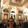 Inside the elaborately painted Semper Opera House! 