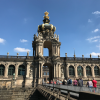 The outside of the Zwinger Palace