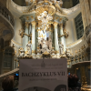Visitors can enjoy concerts in the Frauenkirche, so I attended a performance of Bach's organ works