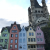 Cologne's old town area near the cathedral is very charming