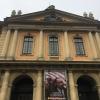 The outside of the Nobel Museum is in an area of Stockholm known as Gamla Stan