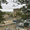 This is the view from 'The Mound,' the old moat, which overlooks the castle and is great for pictures 