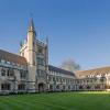 This is the lawn of Magdalen College - the lawn of each college is especially important, make sure you stay off the grass 