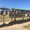 These prayer wheels make a sound like bells. You typically rotate them while saying a religious chant.