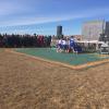 This was the coolest show I've ever seen. They set up a stage and microphones in the middle of the steppe!