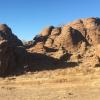 The Gobi has some cool natural rock formations, like these ones. 